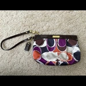 Coach wristlet